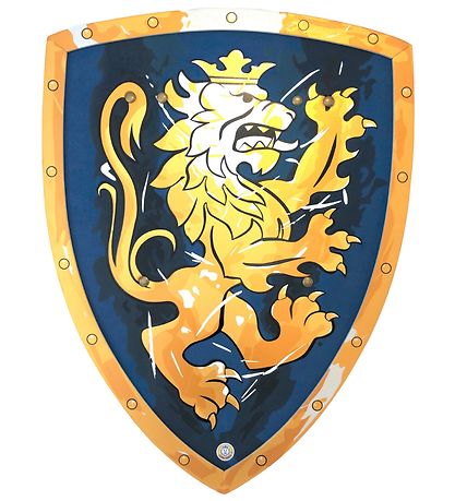 Liontouch Búningur - Noble Knight Skjöldur - Blár
