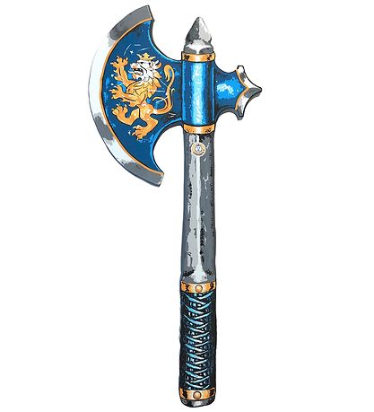 Liontouch Búningur - Noble Knight Öxi - Blár
