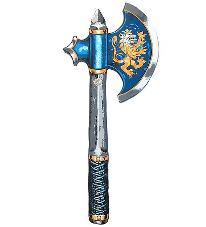 Liontouch Búningur - Noble Knight Öxi - Blár