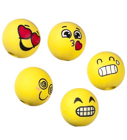 Linex Strokleður - 5 Stk. - Emojis