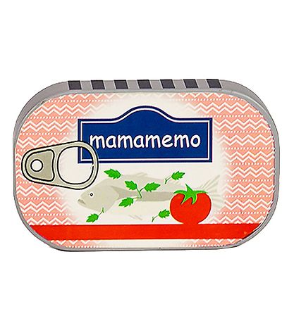 MaMaMeMo Play Food - Wood - Mackerel in Cans