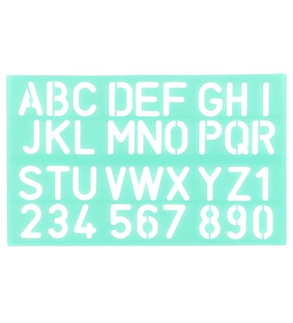 Linex Font Template Set - 3-pack - Green