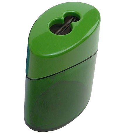 Linex Puntenslijper - Dubbel - Assorti - Rood/Blauw/Geel/Groen