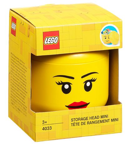 LEGO Storage Bote de rangement - Mini - Tte - 12 cm - Fille