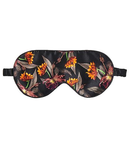 Fan Palm Sleeping Mask - Silke - Black Hibiscus