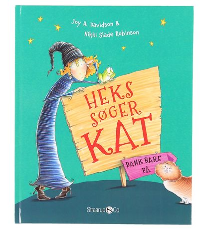 Straarup & Co Book - Heks Søger Kat - Danish