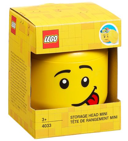 LEGO® Storage Storage Box - Mini - Head - 12 cm - Crazy