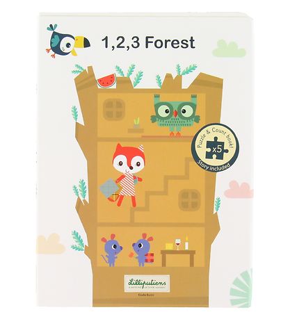 Lilliputiens Activity Book - 1,2,3 Forest