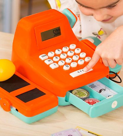Battat Kasseapperat - 26 Partar - Appelsína