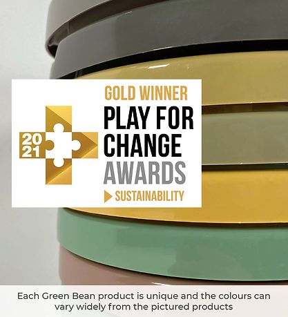 Dantoy Green Bean Kitchen Set - 7 Parts - Assorted Earth Colours