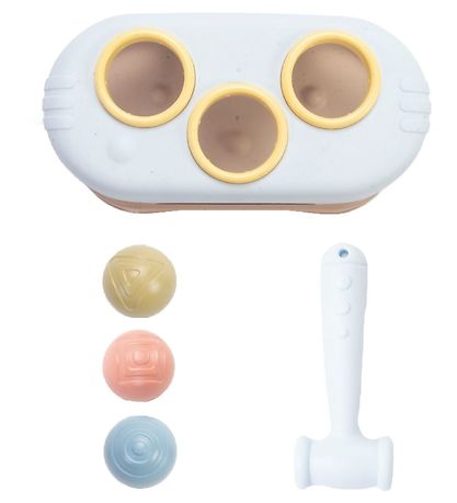 Dantoy BIO Plastic Hammer Bench - Pastel