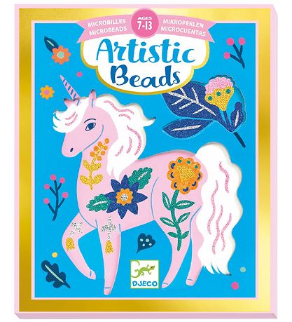 Djeco Microperlen - Artistic Beads - Flowers and Fur