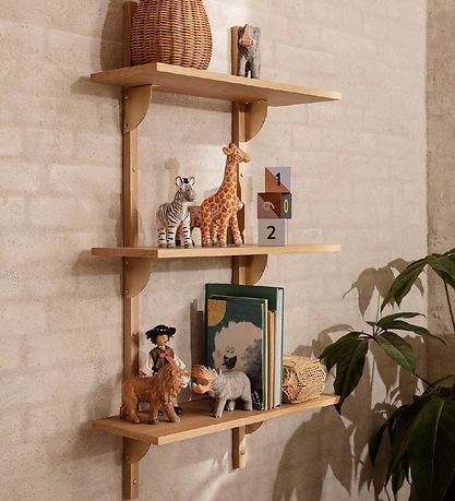 ferm Living Handgerð mynd - 11,5 cm - Grár fíll