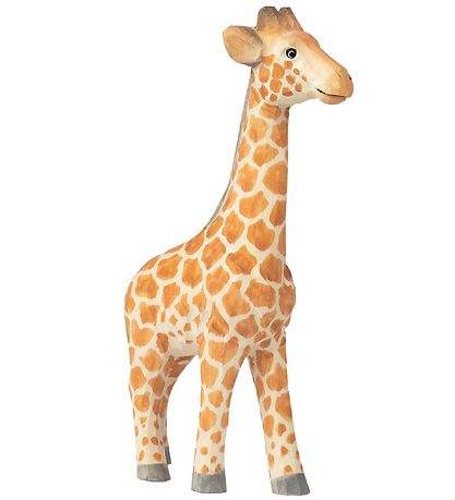 ferm Living Handgerð mynd - 21 cm - Gíraffi