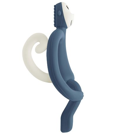 Matchstick Monkey Teether - Monkey Teething - Airforce Blue