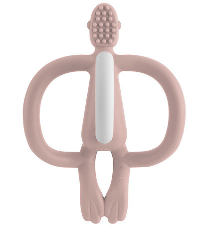 Matchstick Monkey Teether - Monkey Teething - Dusty Pink
