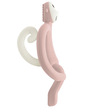 Matchstick Monkey Teether - Monkey Teething - Dusty Pink