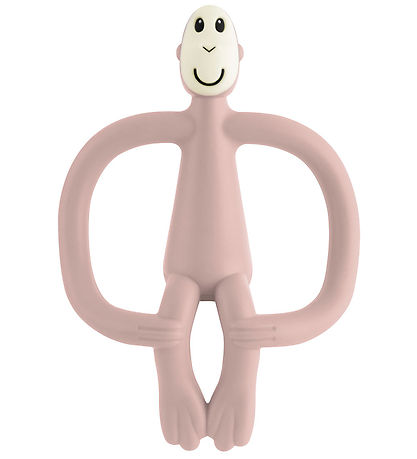 Matchstick Monkey Teether - Monkey Teething - Dusty Pink