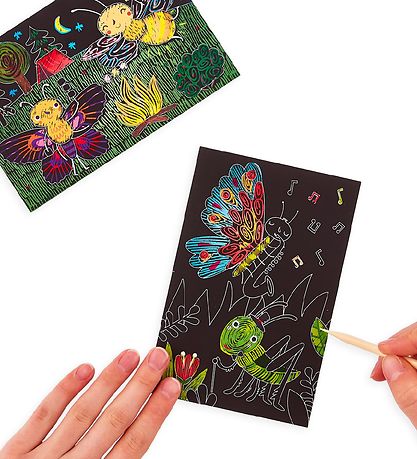 Ooly Scratch and Scribble Mini Set - Big Buddies