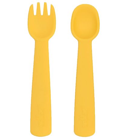Couverts We Might Be Tiny - Silicone - Jaune