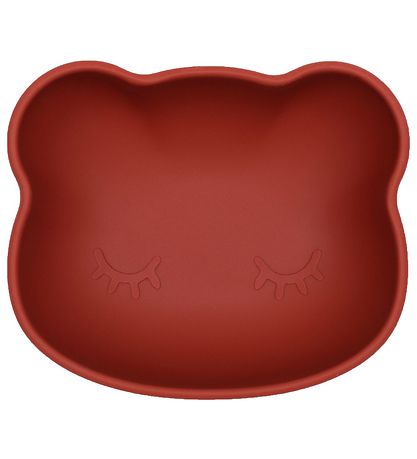 We Might Be Tiny Bowl with Suction Cup - Silicone - Rust