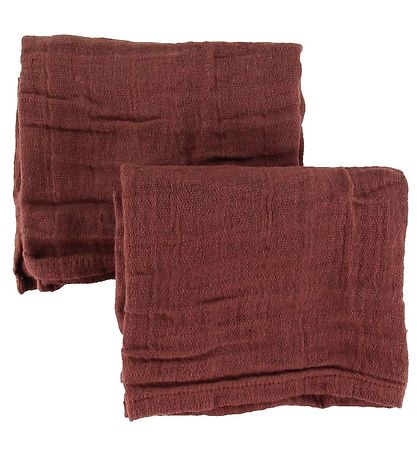 Pippi Cloth Diapers - 8-pack - 65x65 cm - Mahogany