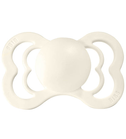 BIBS Supreme+ Schnuller - Gr. 1 - 2er-Pack - Symmetrisch - Ivory