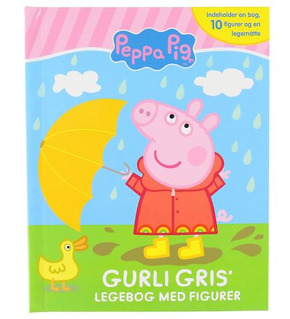 Alvilda Book with Figures - Peppa Pig - Danish