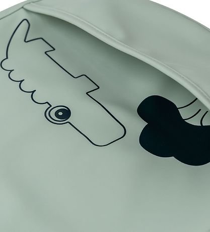 Done By Deer Lätzchen - 2er-Pack - Deer Friends - Mustard/Green