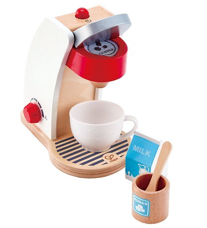 Hape Play Set - 6 Parts - Coffee Machine