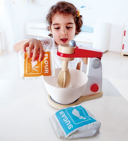 Hape Play Set - 4 Parts - Mix & Bag Mixer