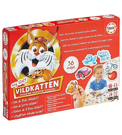 Educa Board Games - My First Vildkatten - 36 Images