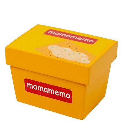 MaMaMeMo Play Food - Wood - Cream cheese