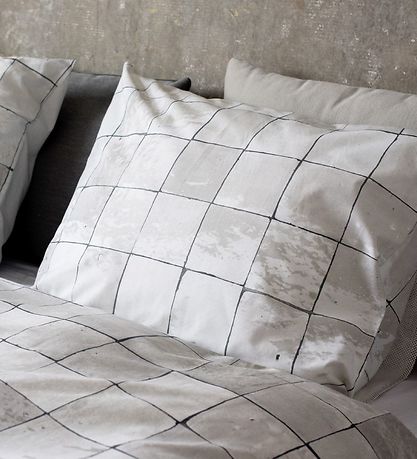 Snurk Rúmföt - Fullorðinn - Flísar Pearl White
