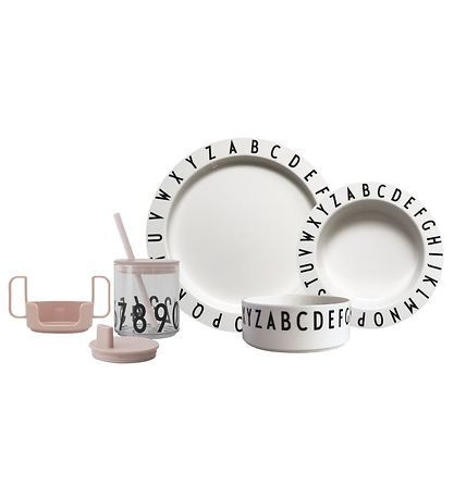 Design Letters Dinner Set - Tritan - Eat & Learn Starts Set - Pu