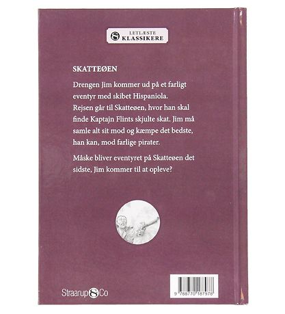 Straarup & Co Book - Letlæste Klassikere - Skatteøen - Danish