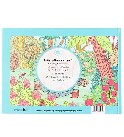 Straarup & Co Book - Hej ABC - Betty og Bertram Siger B - Danish