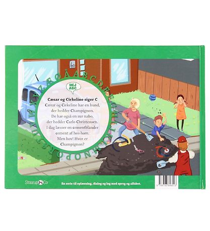 Straarup & Co Kirja - Hei ABC - Caesar ja Cirkeline sanoo C - ta