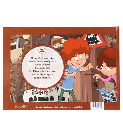 Straarup & Co Book - Hej ABC - Elly og Eigil Siger E - Danish