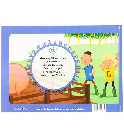 Straarup & Co Book - Hej ABC - Gerda og Gilbert Siger G - Danish