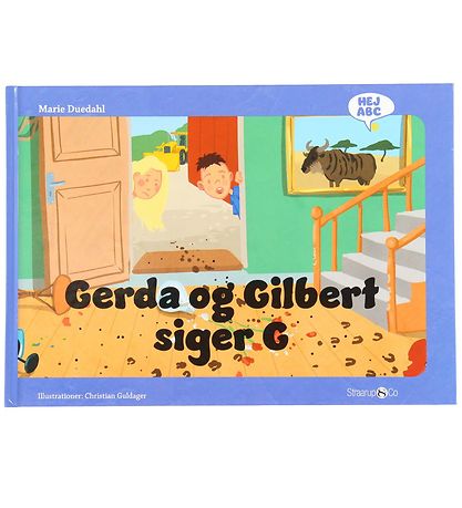 Straarup & Co Book - Hej ABC - Gerda og Gilbert Siger G - Danish