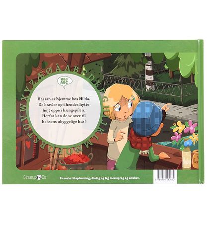Straarup & Co Book - Hej ABC - Hilda og Hassan Siger H - Danish