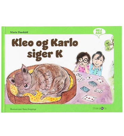 Straarup & Co Book - Hej ABC - Kleo og Karlo Siger K - Danish