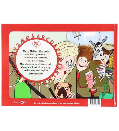 Straarup & Co Book - Hej ABC - Mø og Malik Siger M - Danish