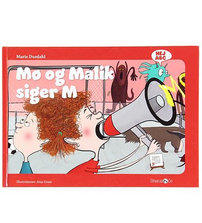 Straarup & Co Book - Hej ABC - Mø og Malik Siger M - Danish