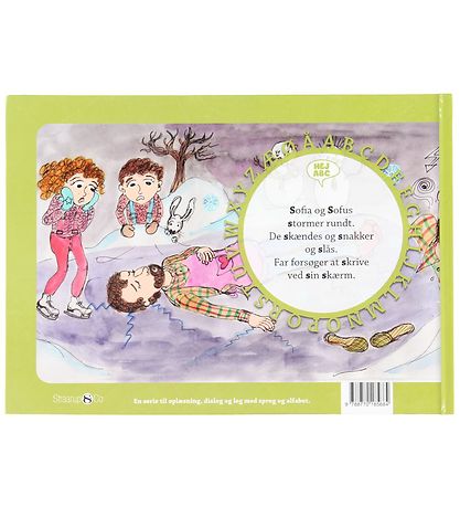 Straarup & Co Book - Hej ABC - Sofia og Sofus Siger S - Danish