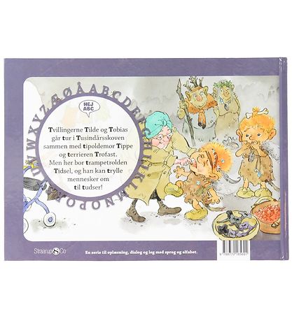 Straarup & Co Book - Hej ABC - Tilde og Tobias Siger T - Danish
