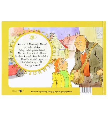 Straarup & Co Book - Hej ABC - Åsa og Åge Siger Å - Danish
