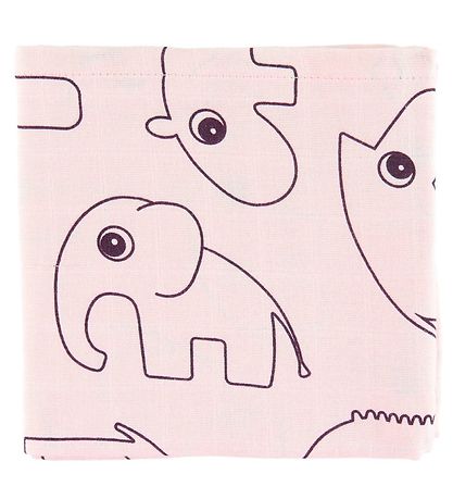 Done By Deer Muslin Cloths - 3-pack - 70x70 cm - Deer Friends Po