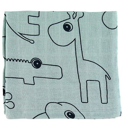 Done By Deer Muslin Cloths - 3-pack - 70x70 cm - Deer Friends Bl